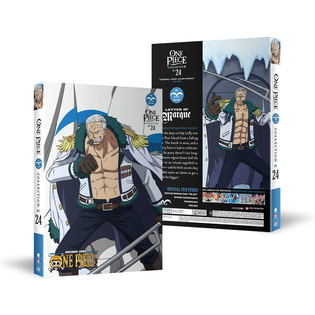 One Piece - Collection 24 - DVD image count 0